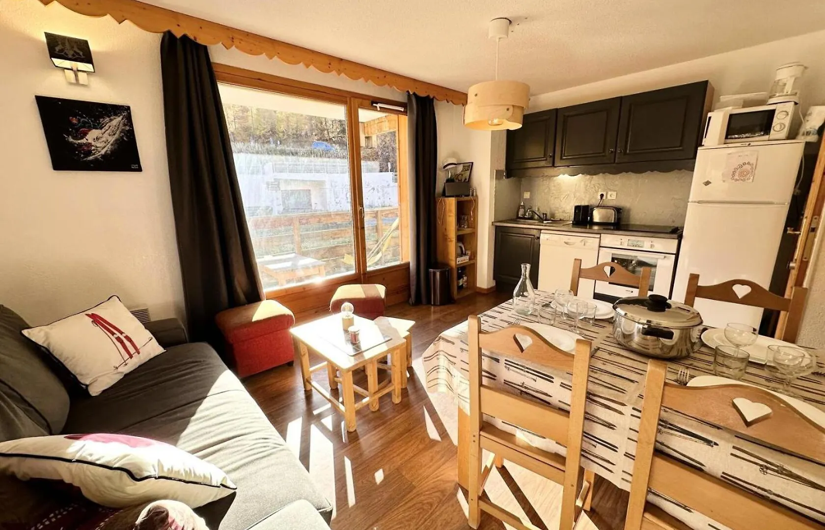 Residence L'Ecrins Des Neiges - Appartement T3 Spacieux Proche Des Pistes Mae-5361 Vars  Apartment Vars (Hautes-Alpes)